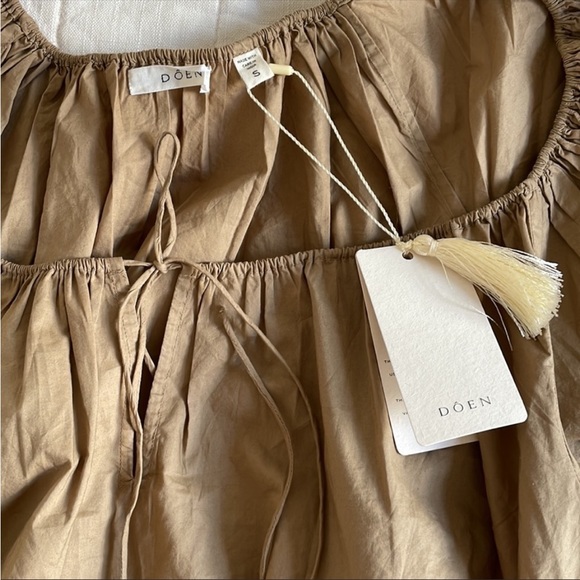 DOEN TOPAZ TOP - PRAIRIE SANDS - L - NWTags - Picture 8 of 12